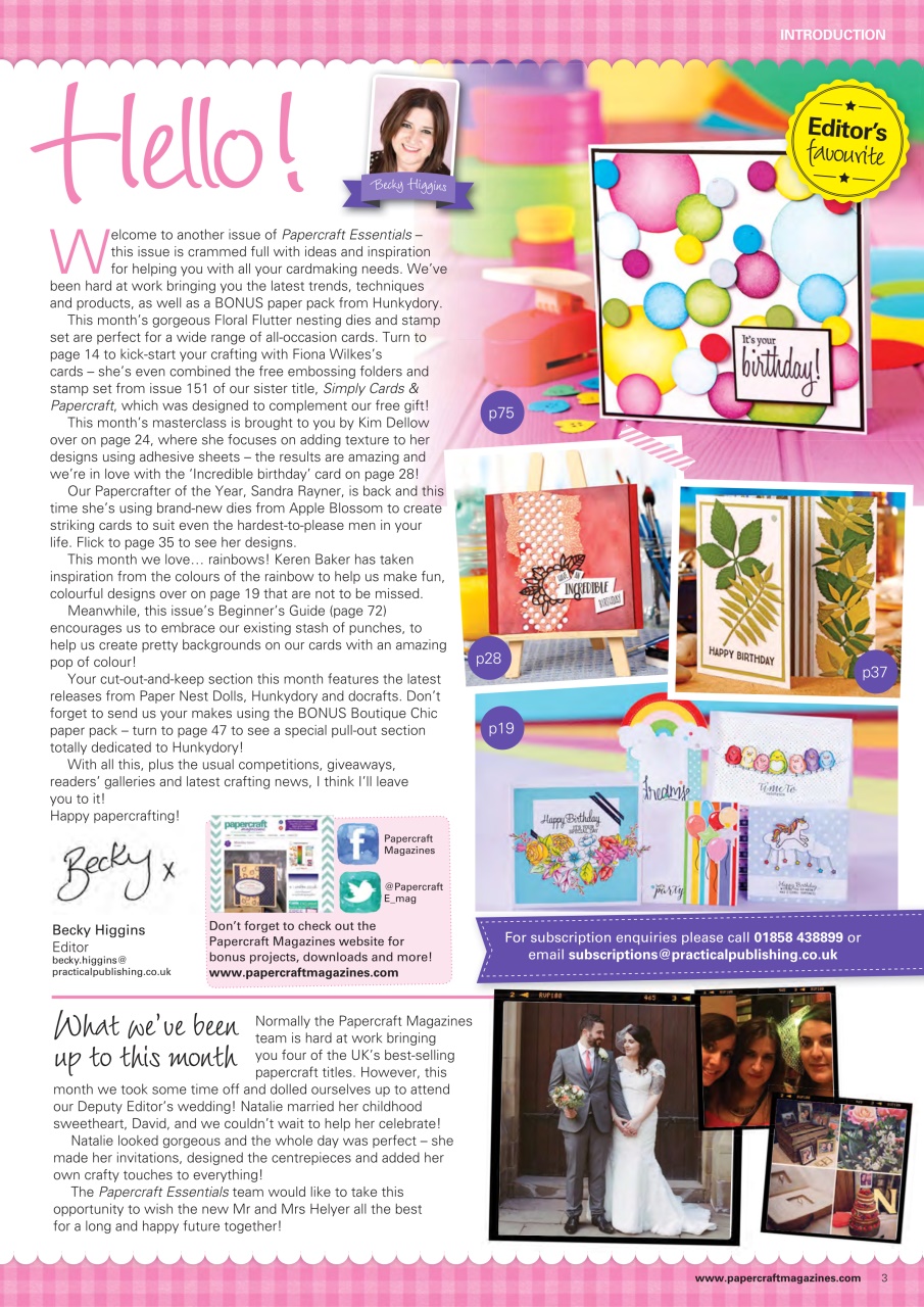 Papercraft Essentials Preview Pages