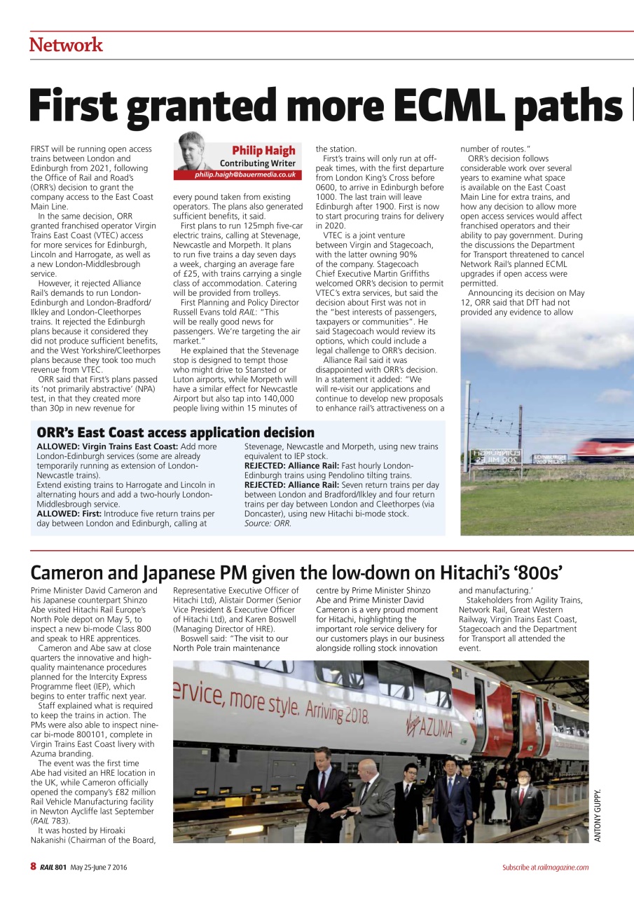 Rail Preview Pages