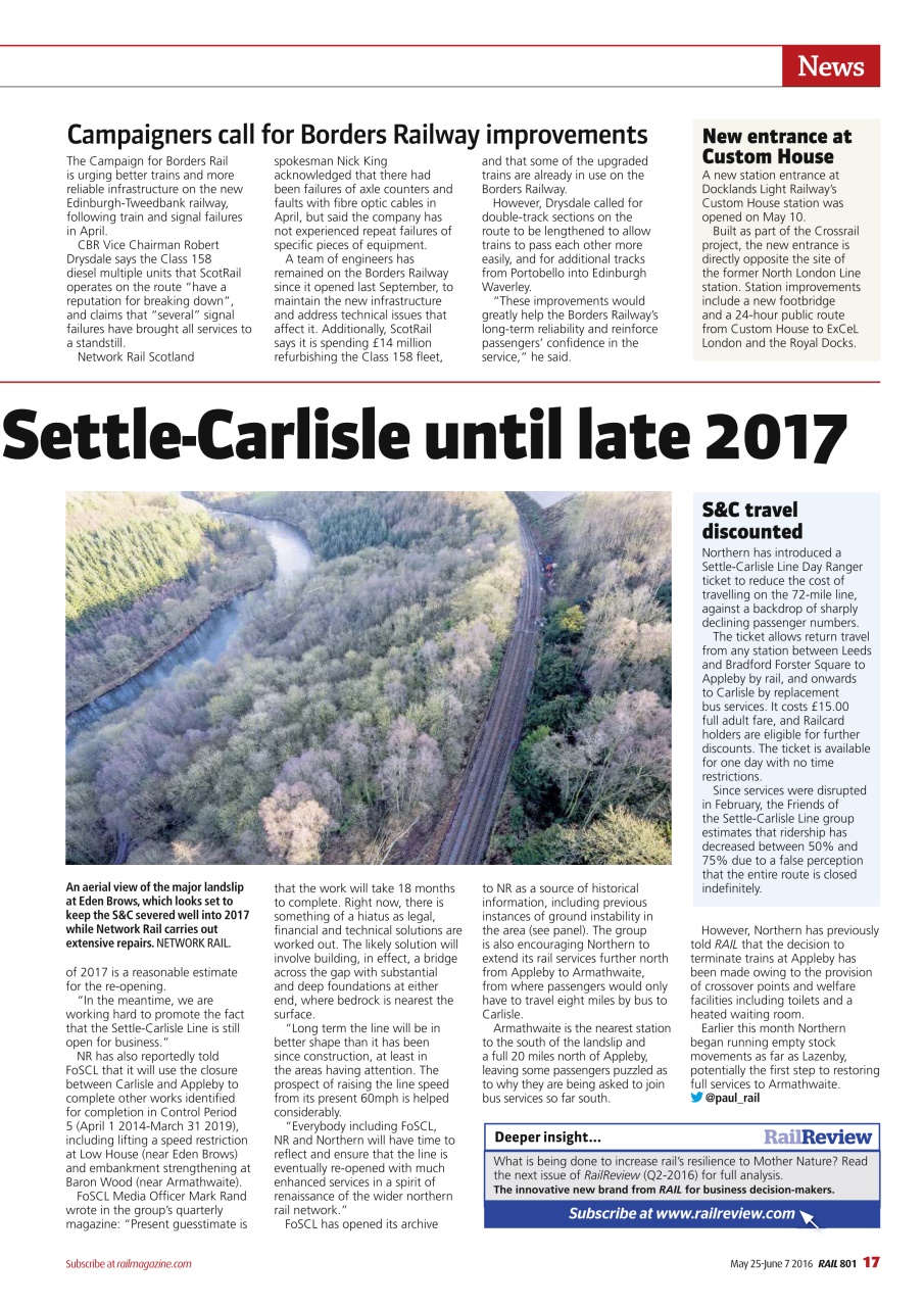 Rail Preview Pages