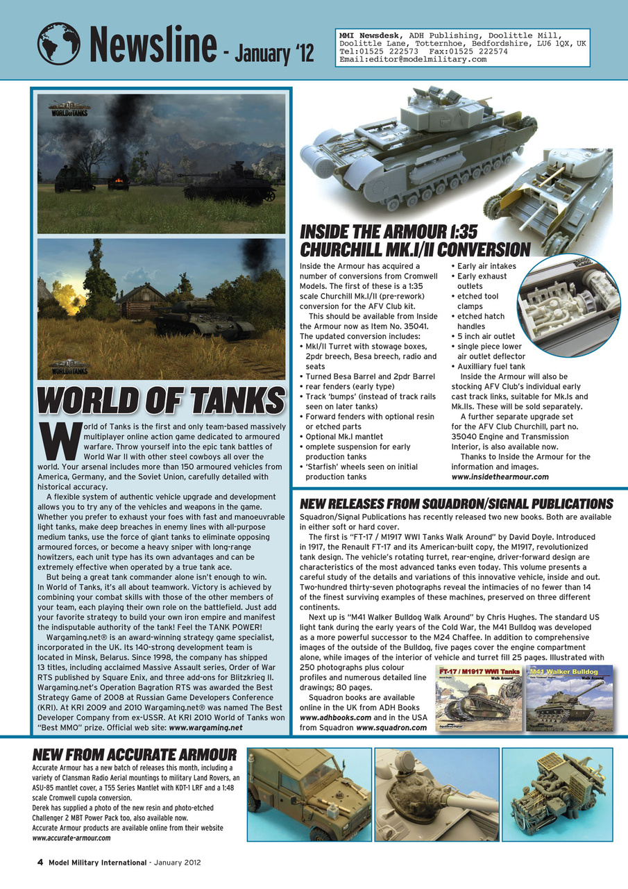 Model Military International Preview Pages