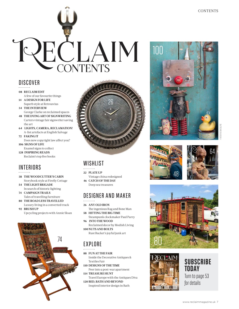 Reclaim Preview Pages