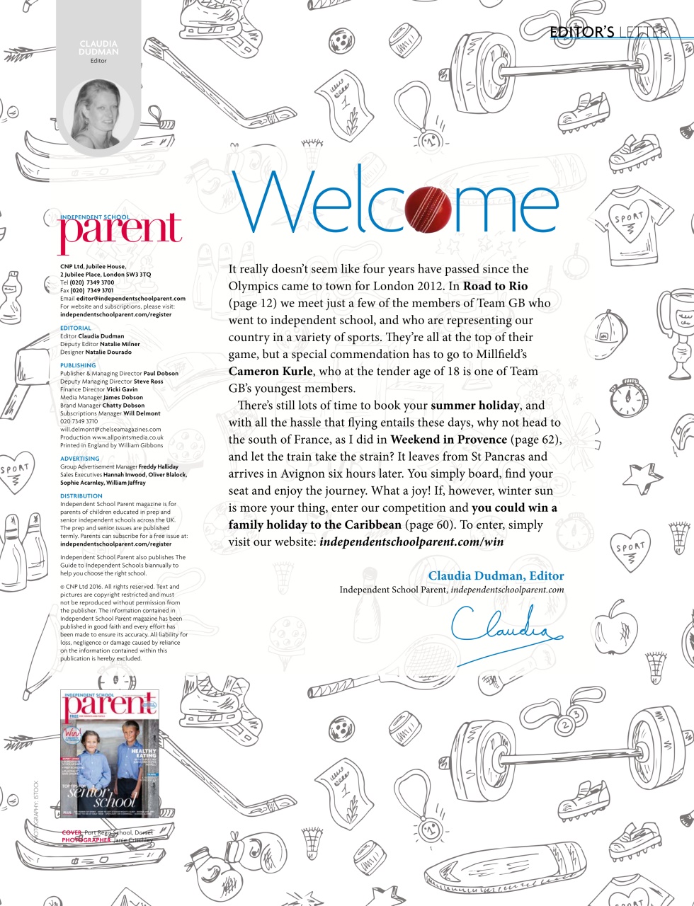 Independent School Parent Preview Pages