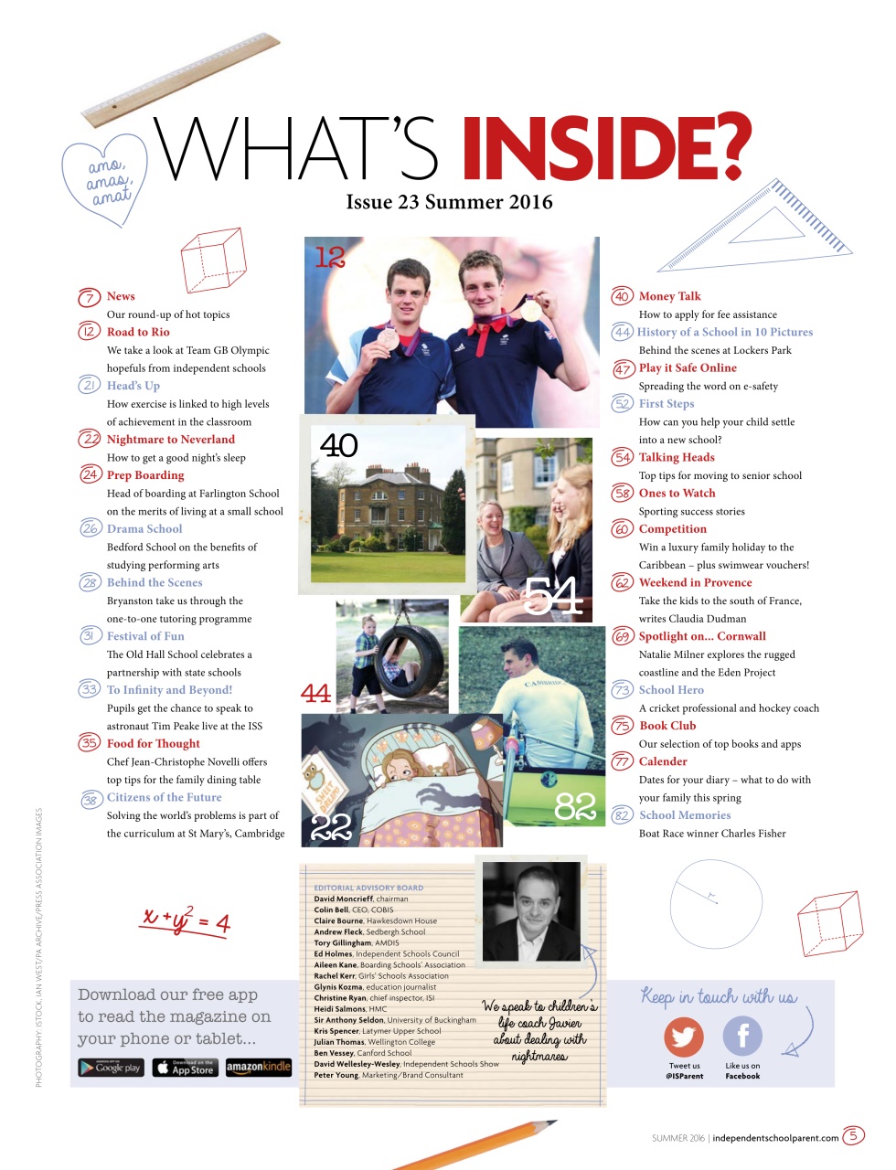 Independent School Parent Preview Pages