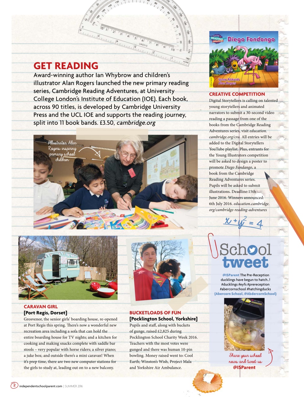 Independent School Parent Preview Pages