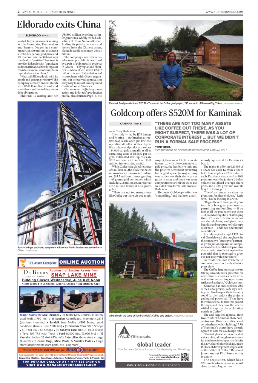 The Northern Miner Preview Pages