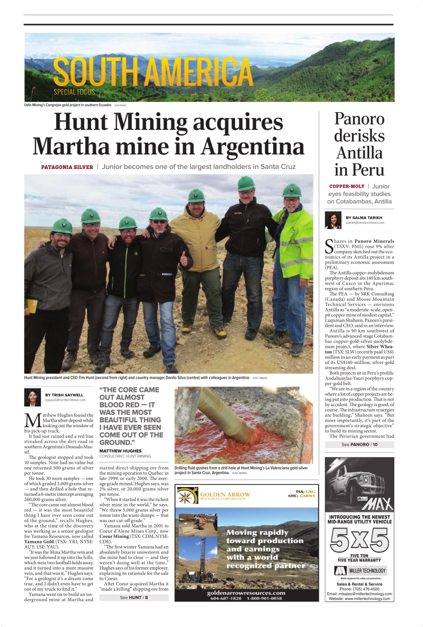 The Northern Miner Preview Pages