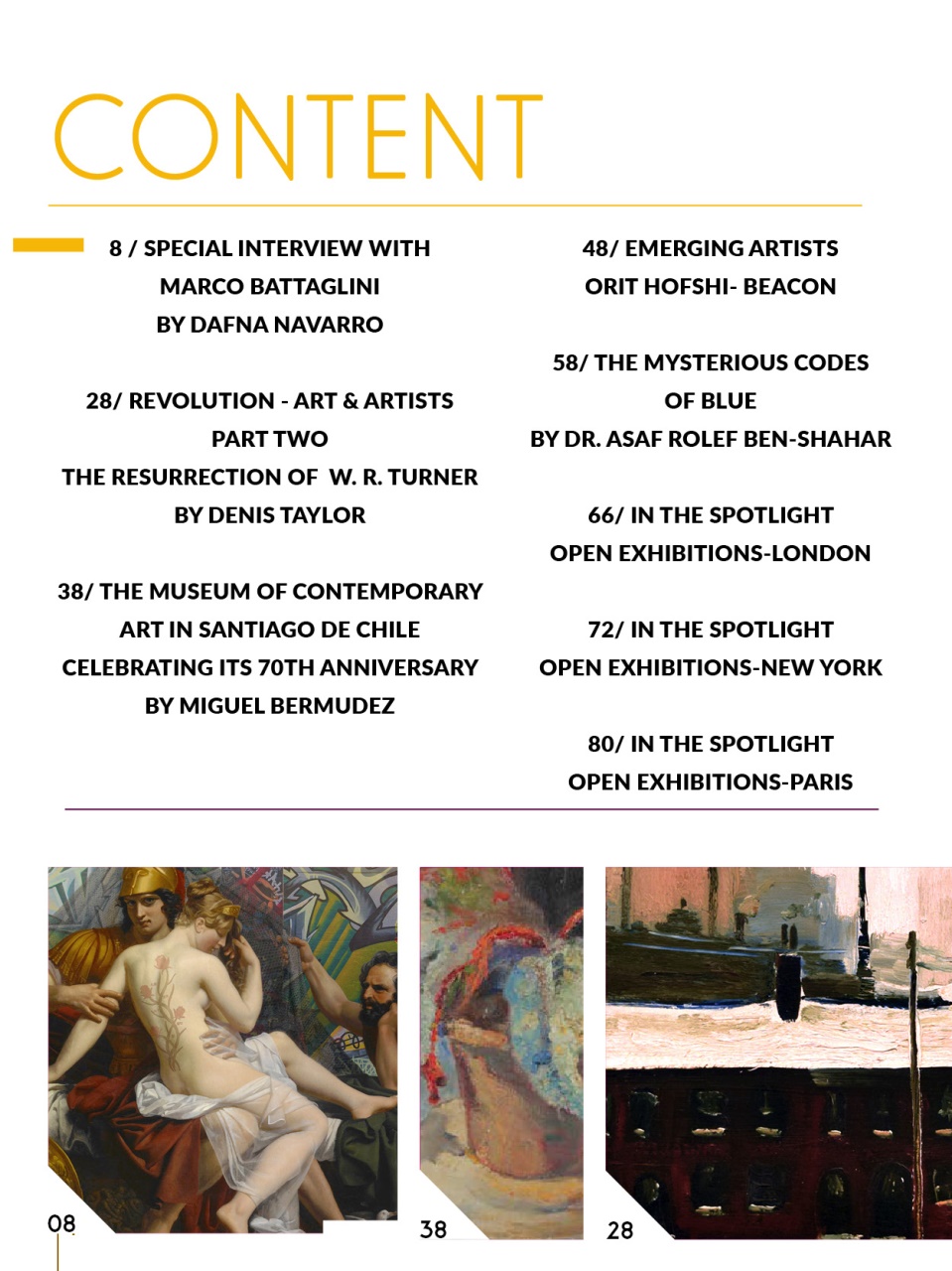 Art Market Magazine Preview Pages