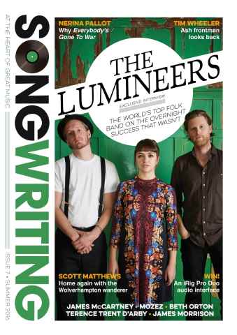 Songwriting Magazine issue Summer 2016