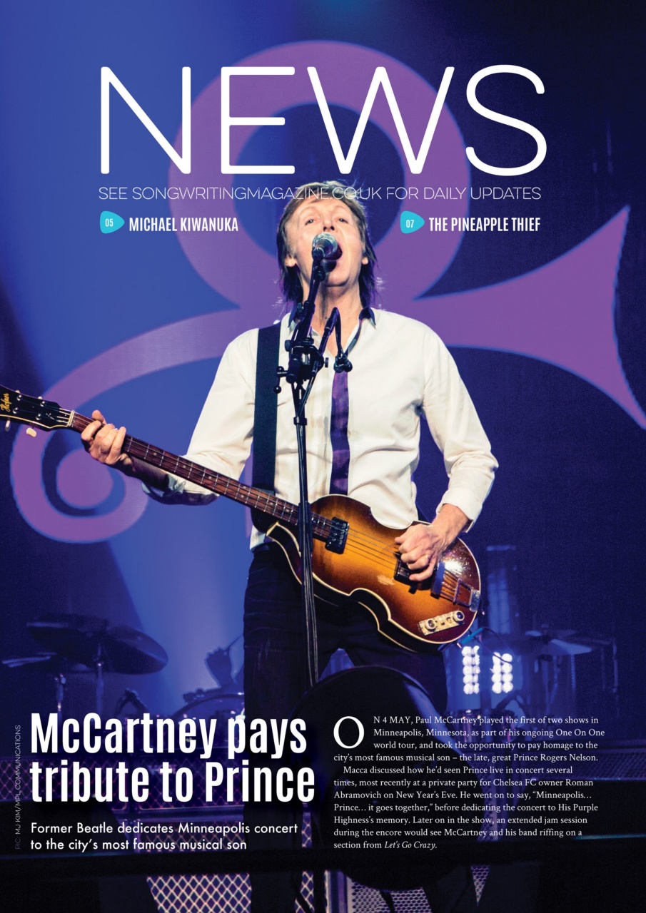 Songwriting Magazine Preview Pages