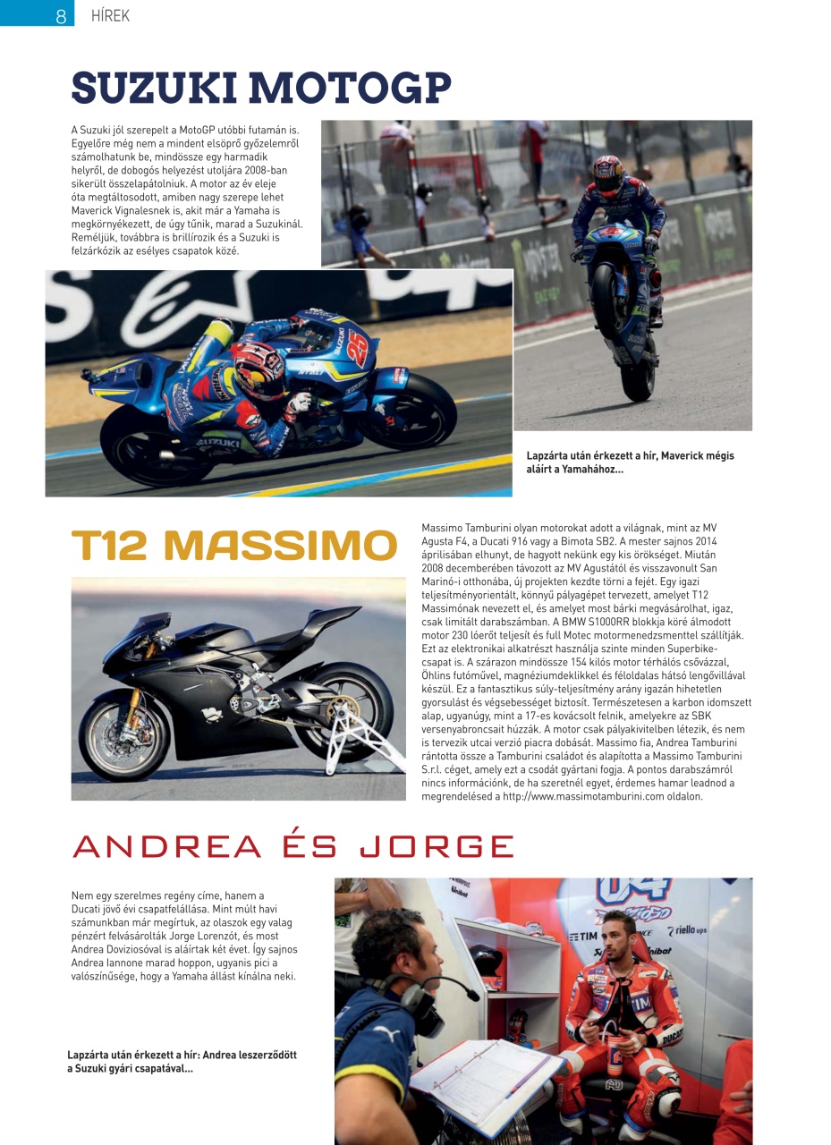 SuperBike Hungary Preview Pages