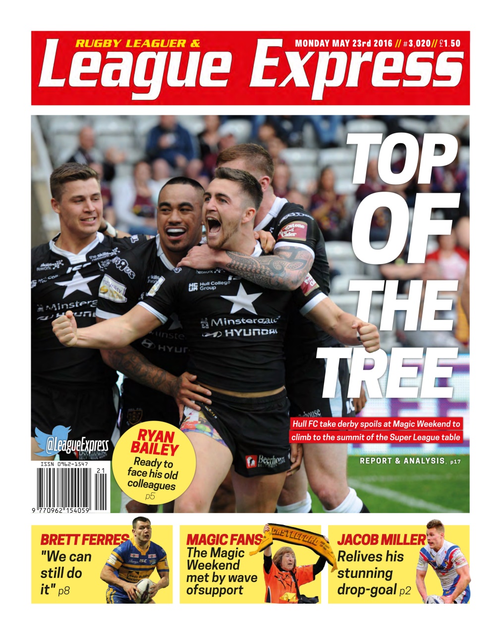 League Express Preview Pages