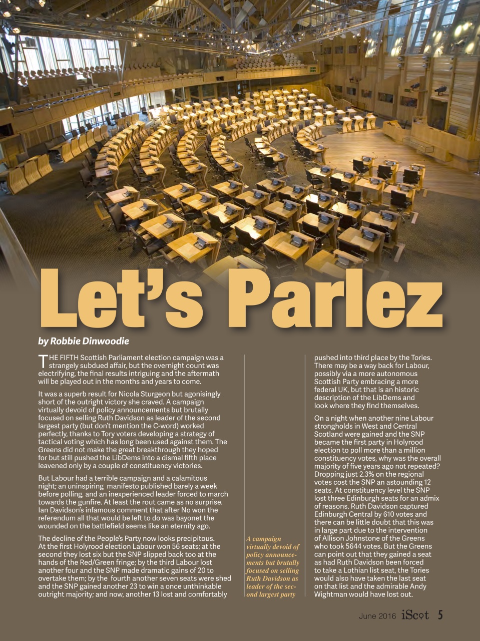 iScot Magazine Preview Pages