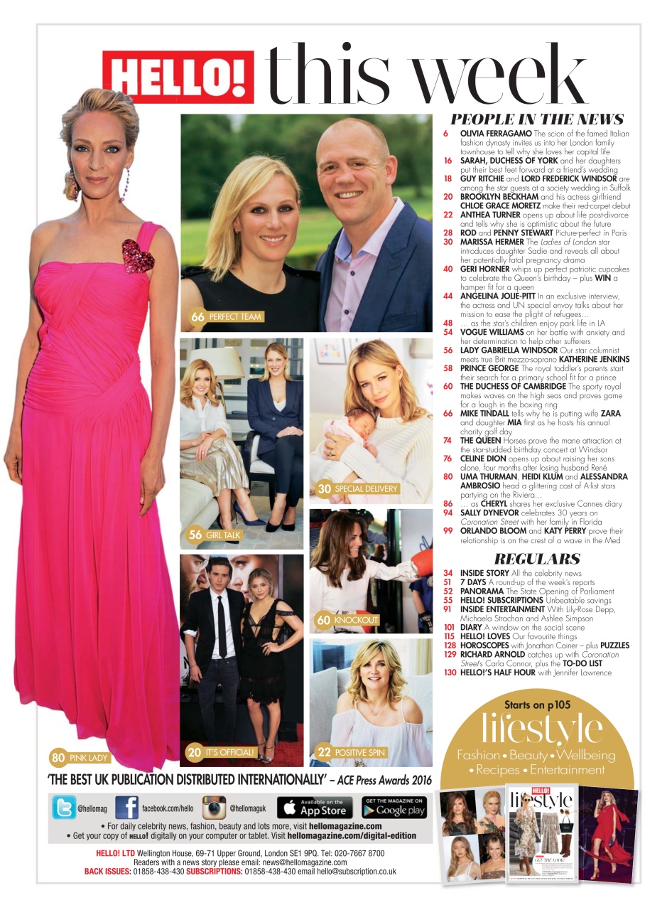 Hello! Magazine Preview Pages