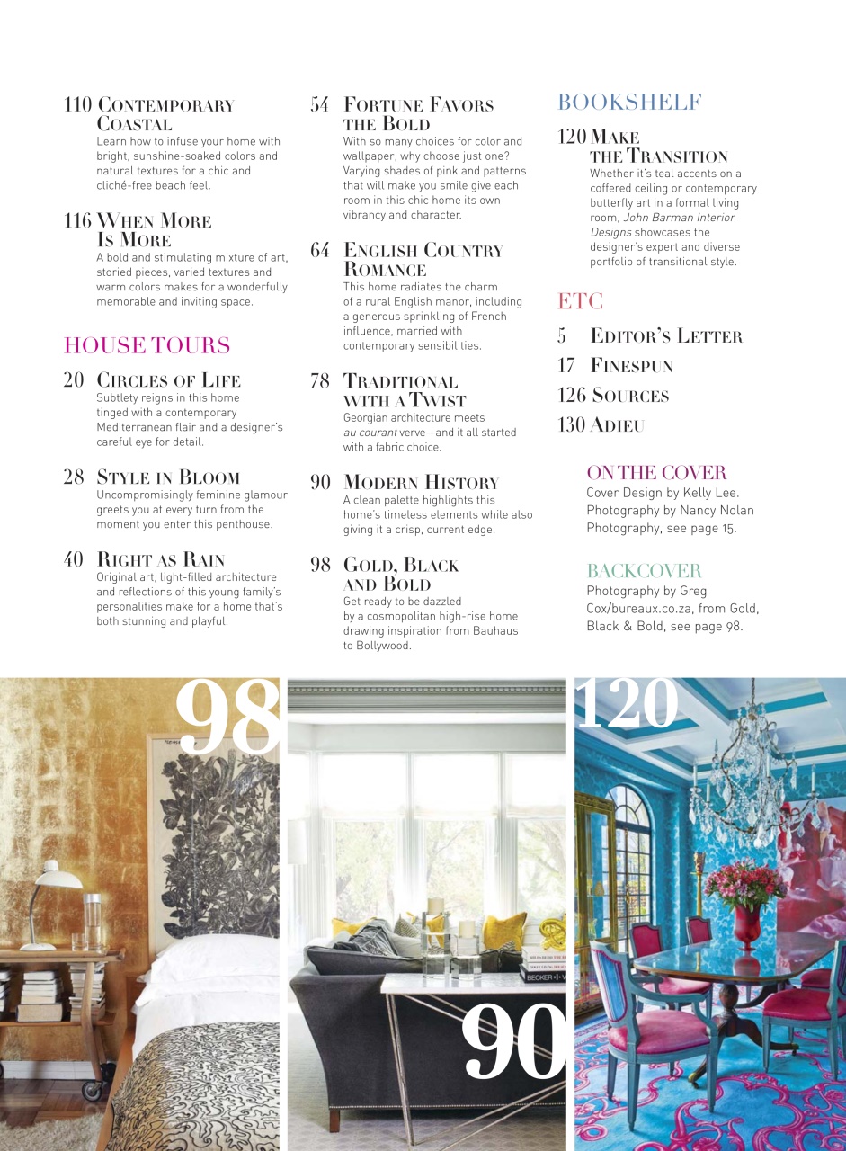 Romantic Homes Preview Pages