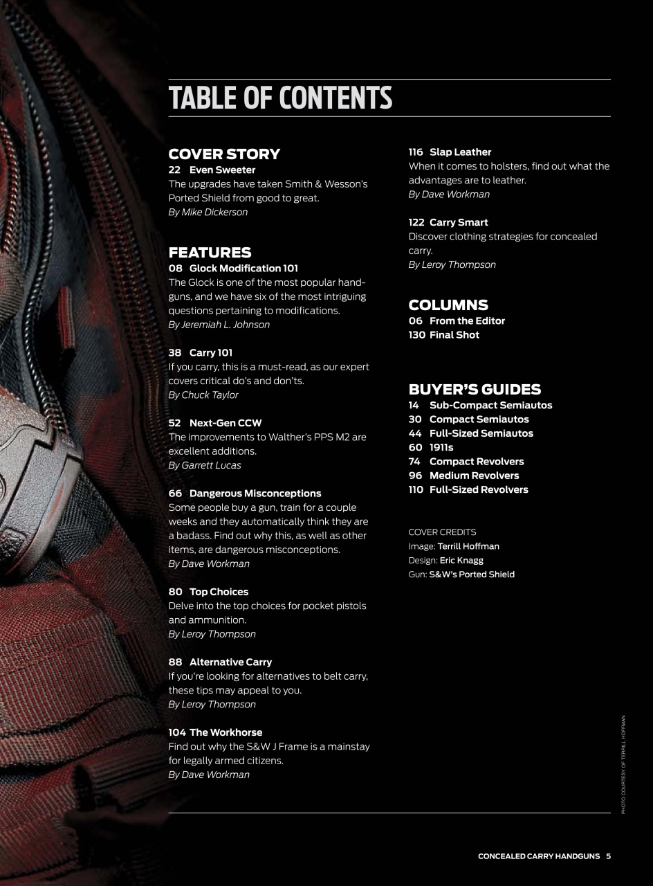 Concealed Carry Handguns Preview Pages