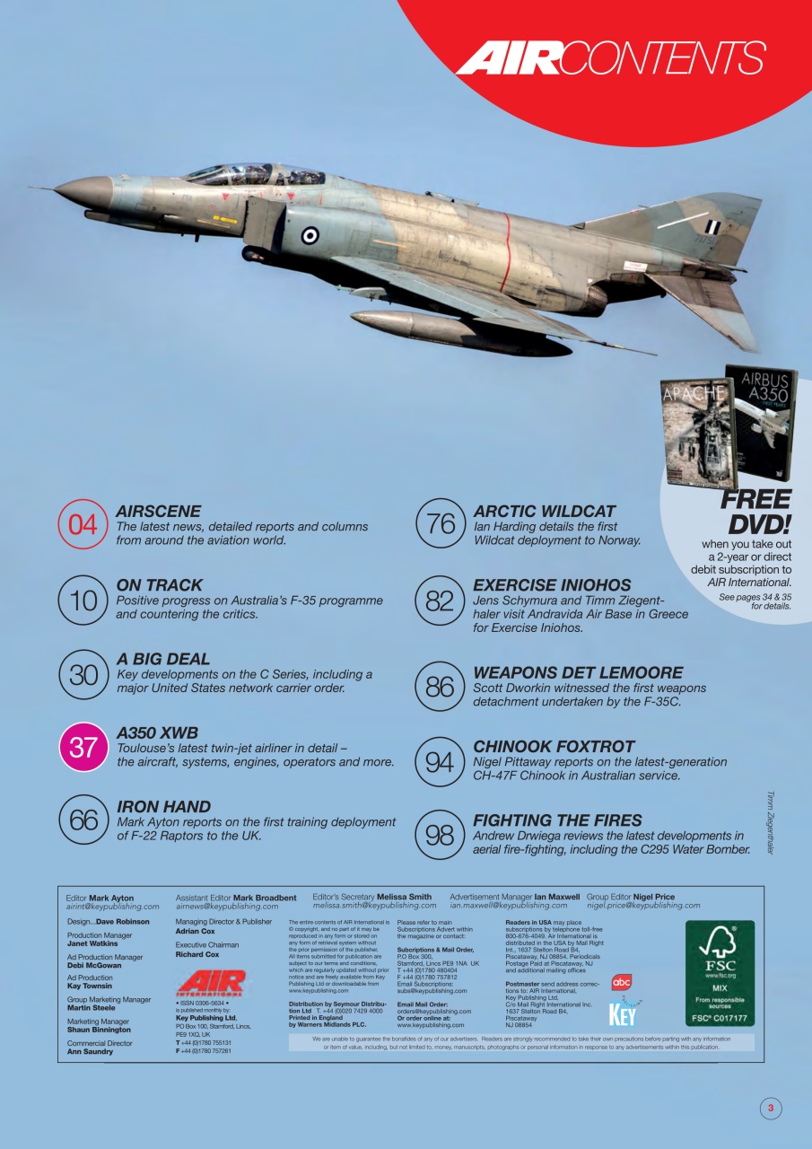 AIR International Preview Pages