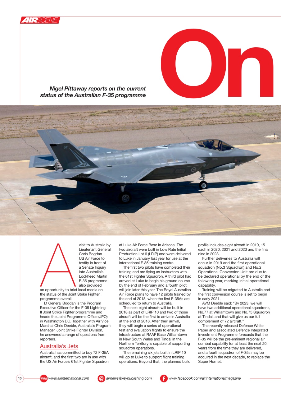 AIR International Preview Pages