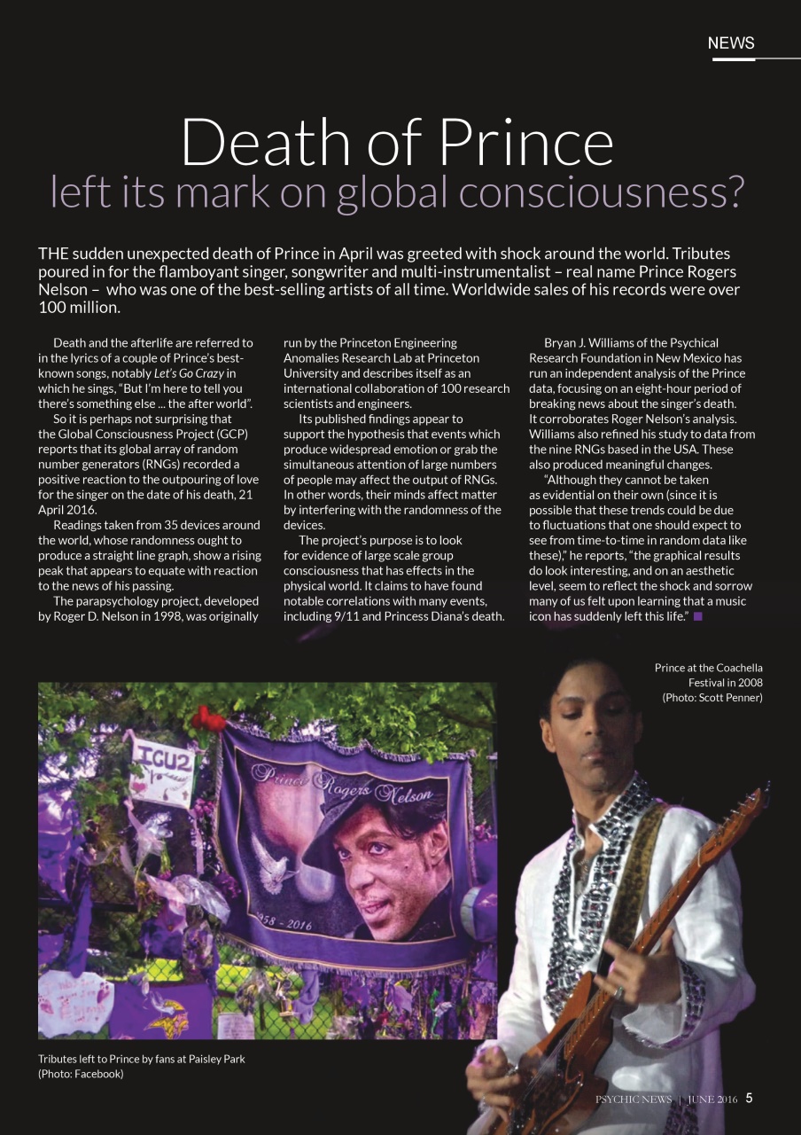 Psychic News Preview Pages