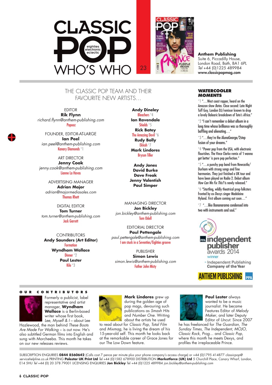 Classic Pop Preview Pages