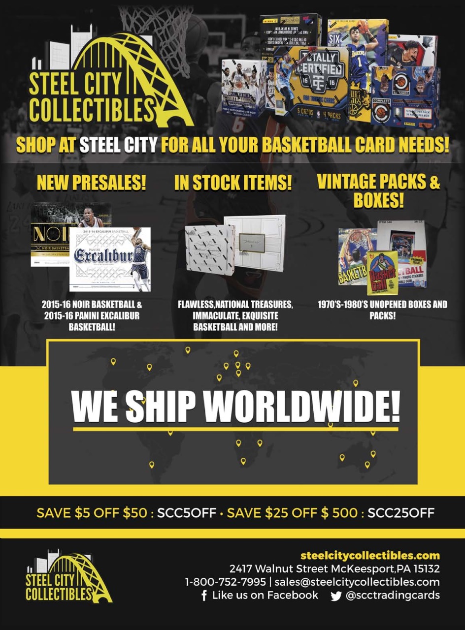 Beckett Basketball Magazine Preview Pages