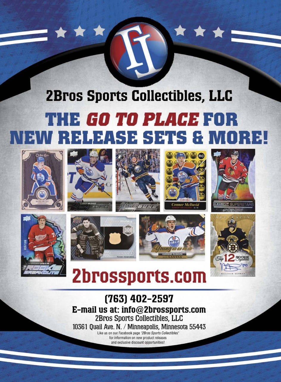 Beckett Hockey Magazine Preview Pages