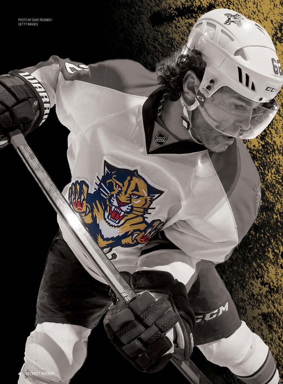 Beckett Hockey Magazine Preview Pages