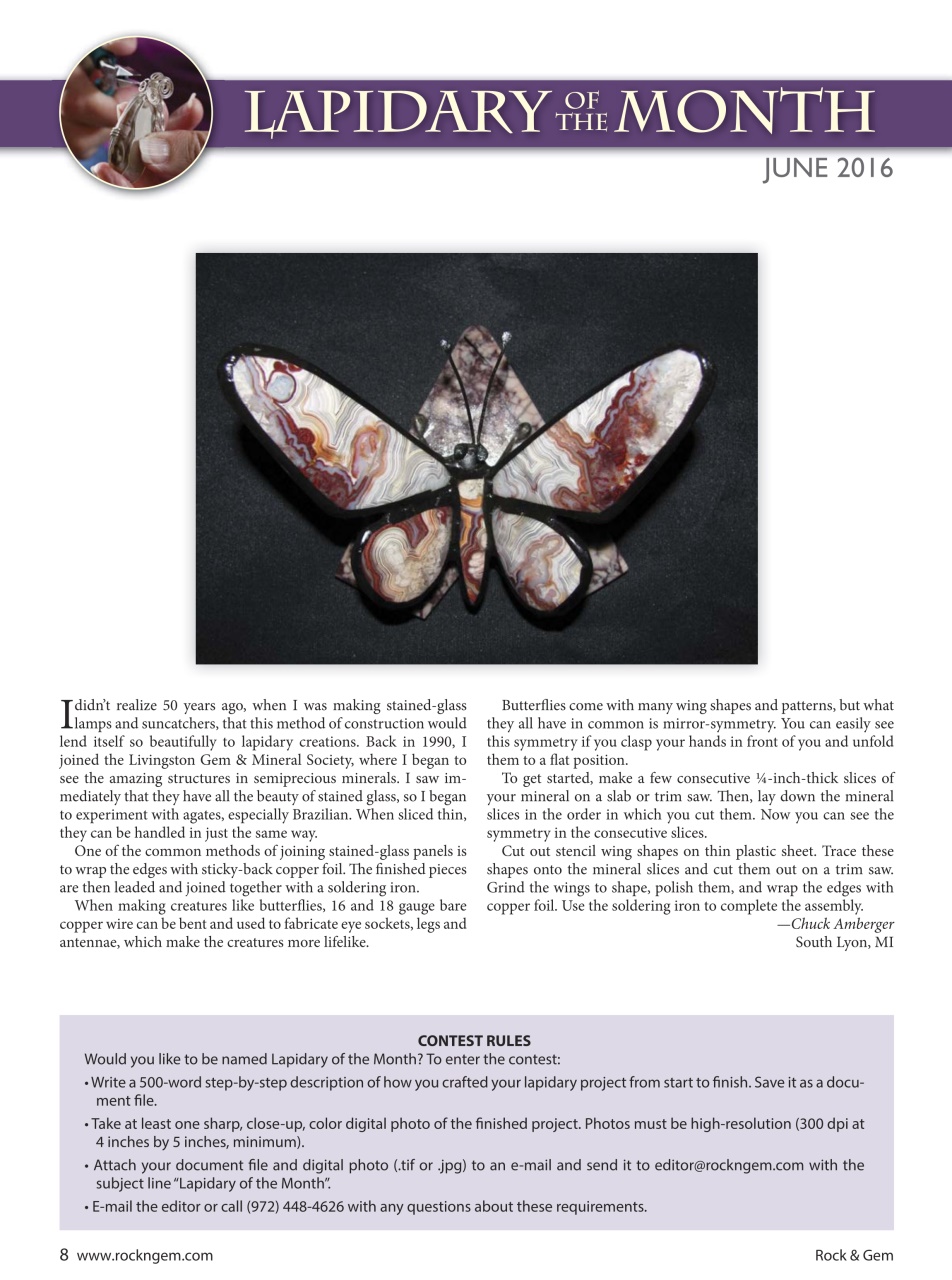 Rock&Gem Magazine Preview Pages