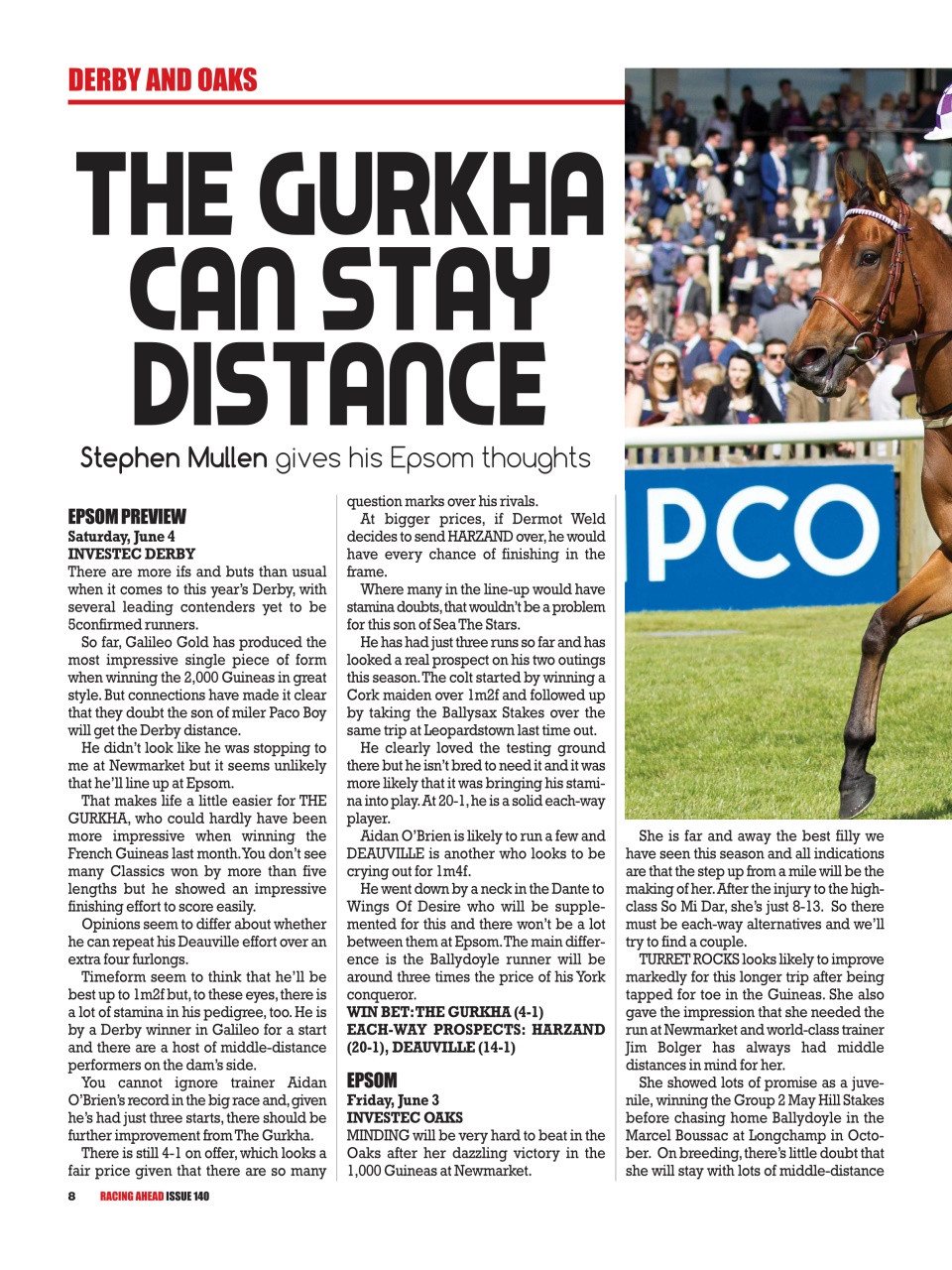 Racing Ahead Preview Pages