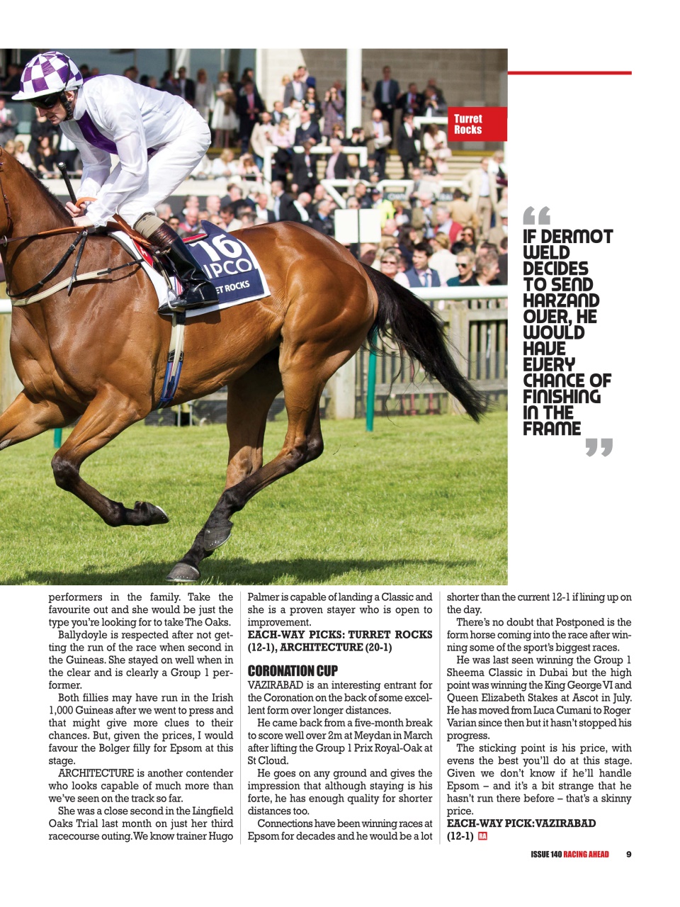 Racing Ahead Preview Pages