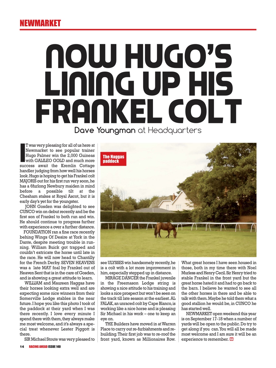 Racing Ahead Preview Pages