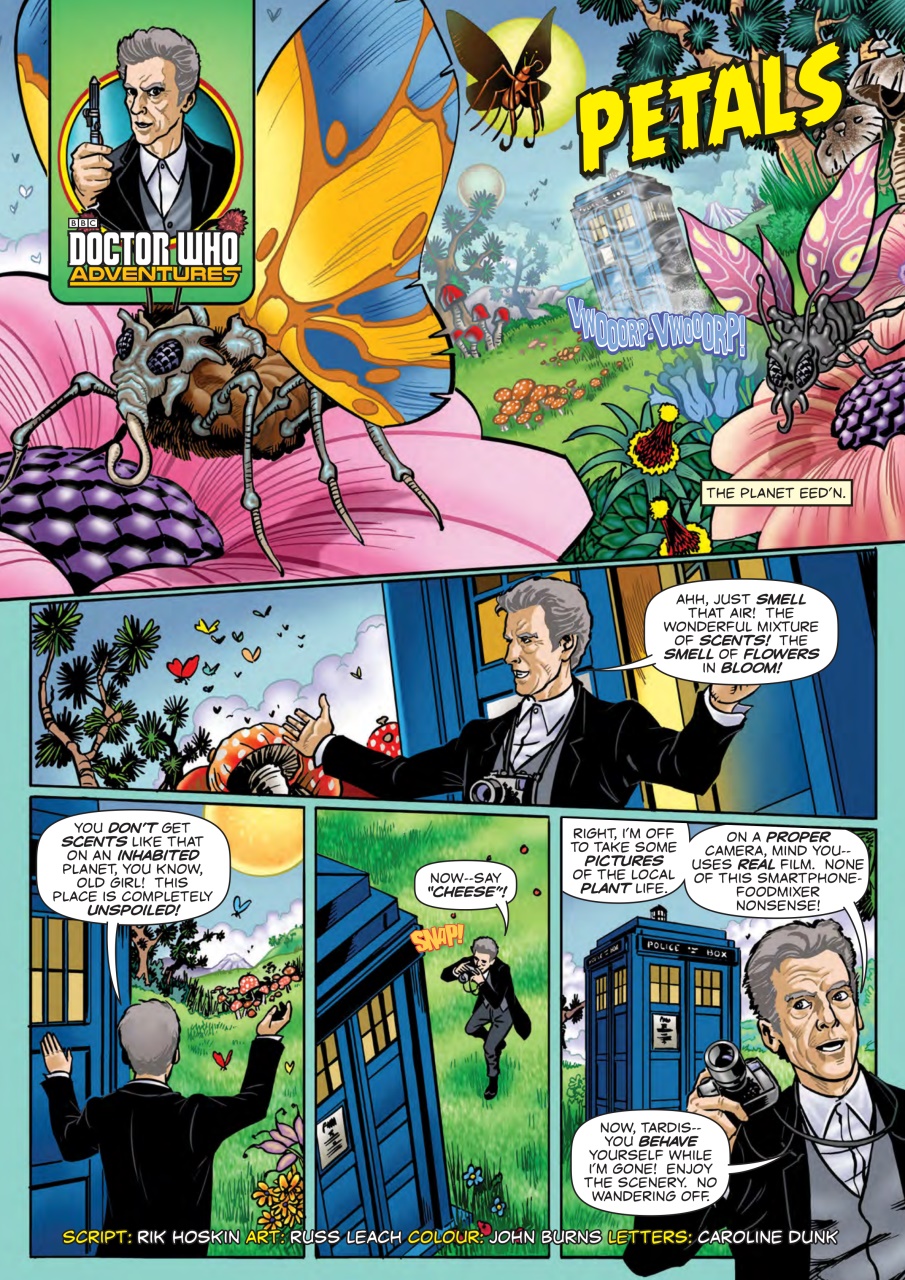 Doctor Who Adventures Magazine Preview Pages