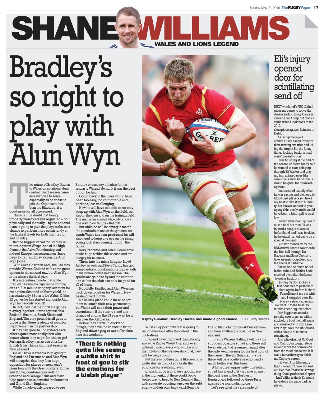 The Rugby Paper Preview Pages