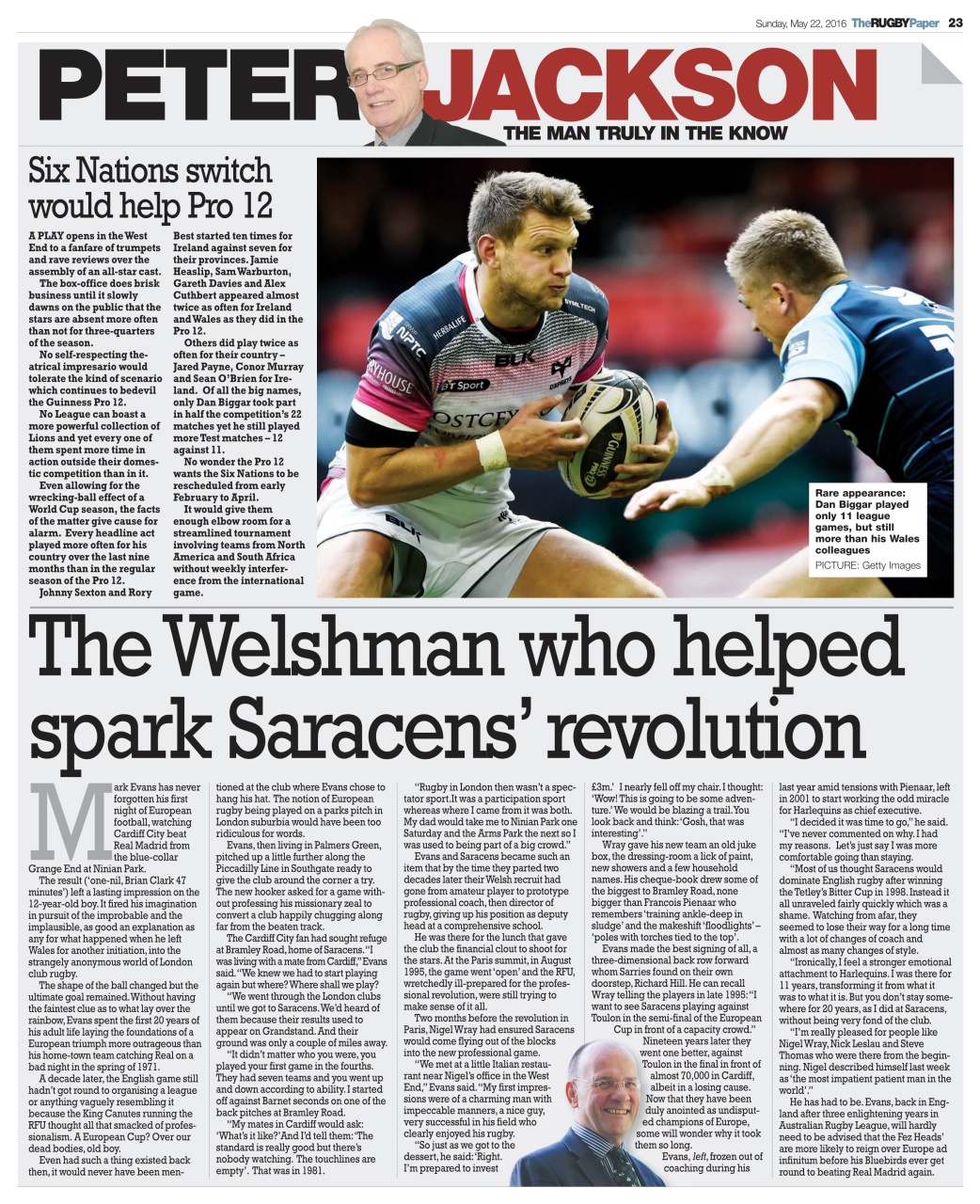 The Rugby Paper Preview Pages
