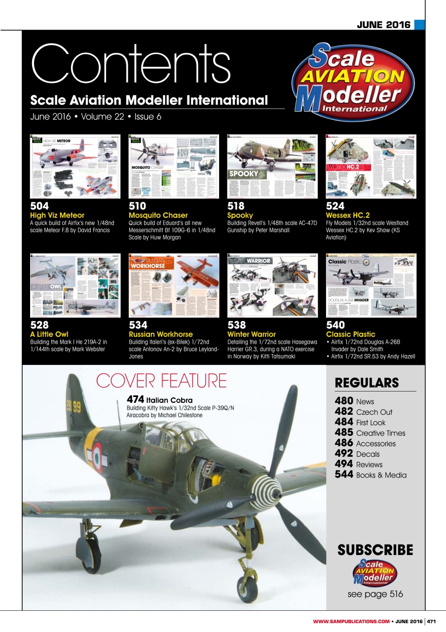 Scale Aviation and Military Modeller International (A) Preview Pages