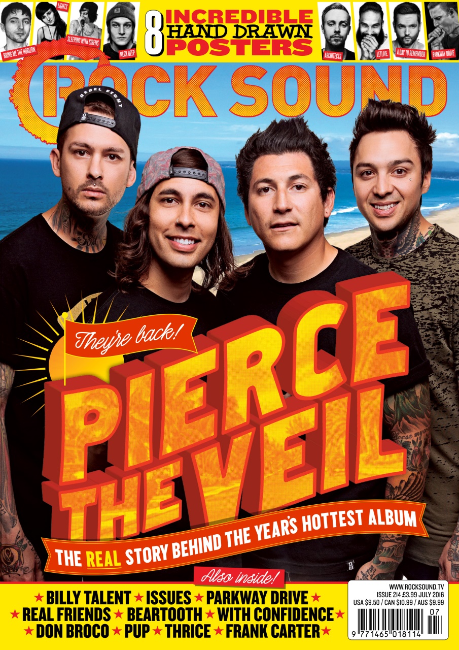 Rock Sound Magazine Preview Pages