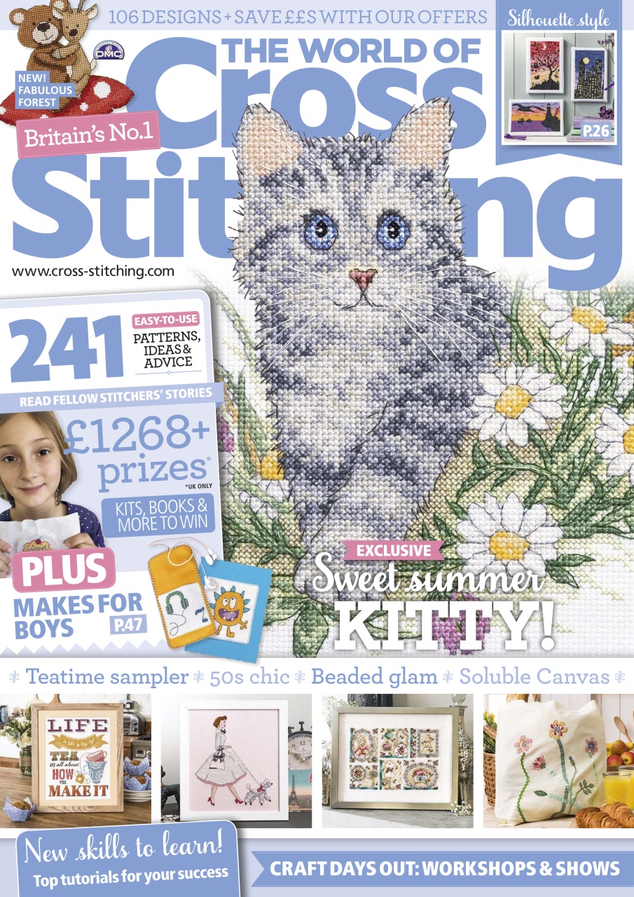 The World of Cross Stitching Preview Pages