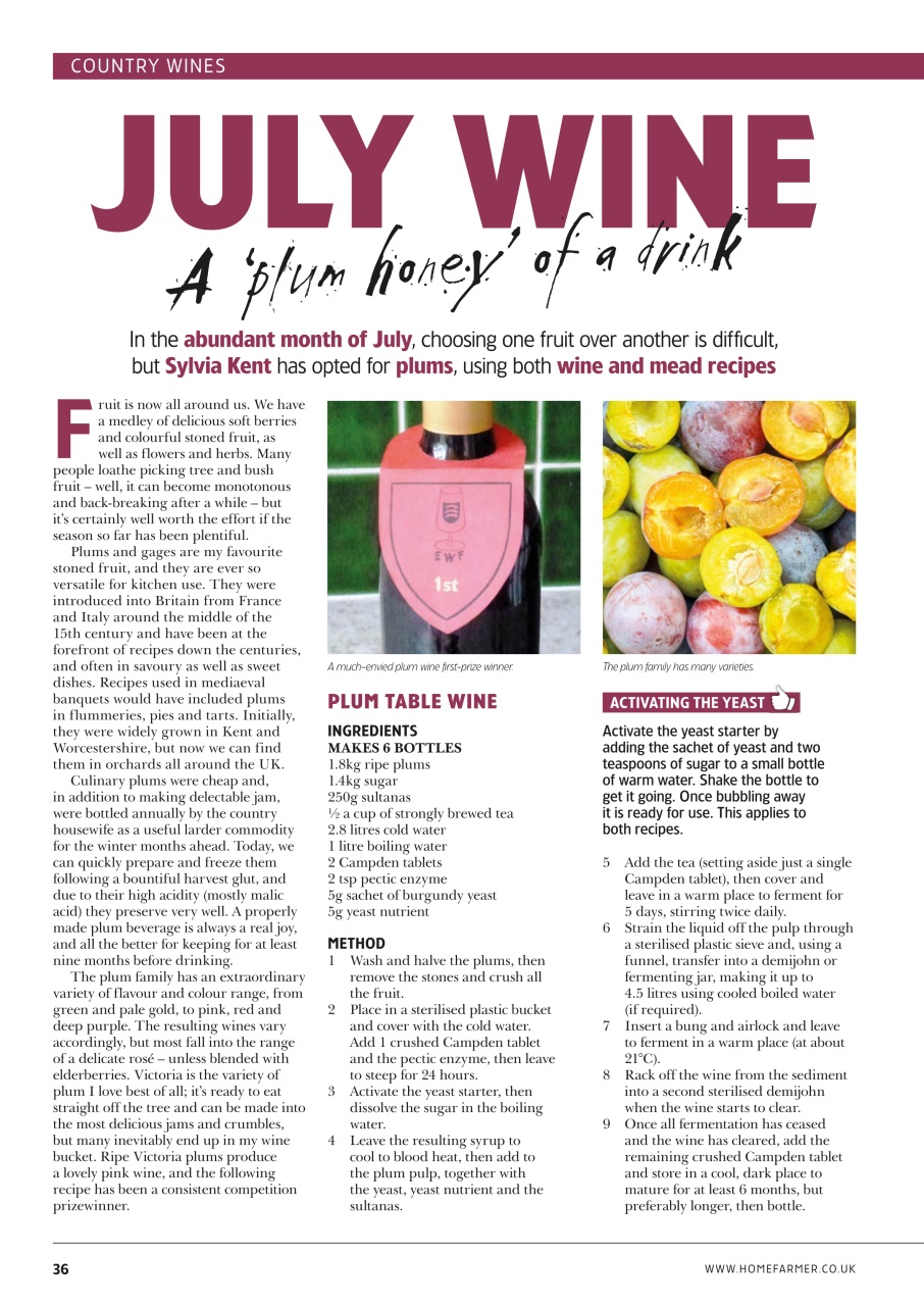 Home Farmer Magazine Preview Pages