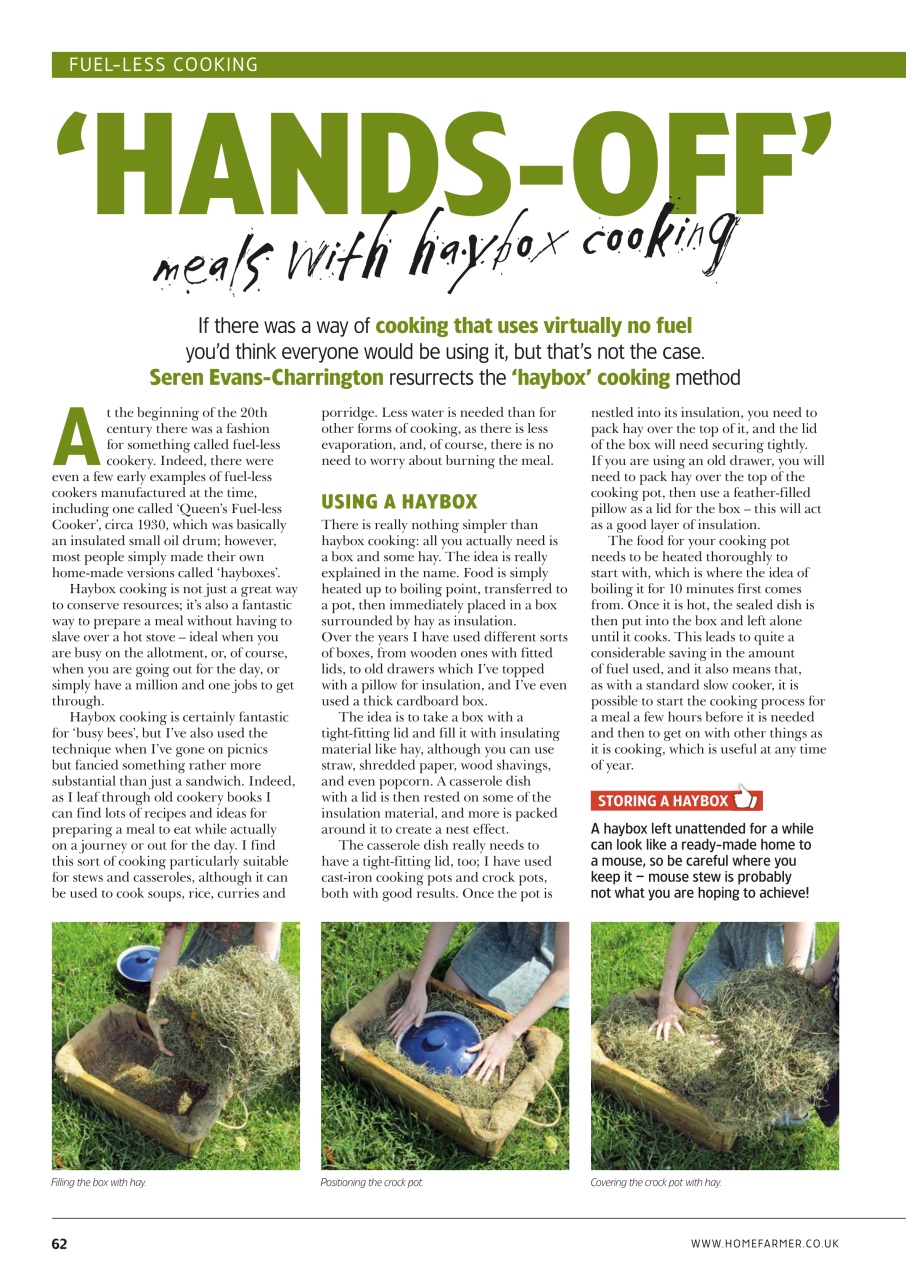 Home Farmer Magazine Preview Pages