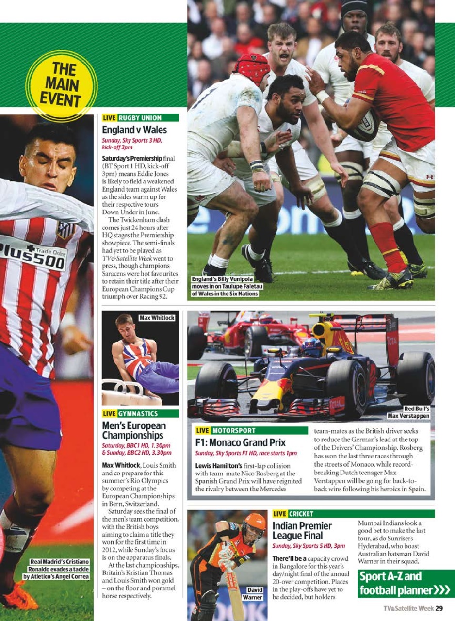 TV & Satellite Week Preview Pages