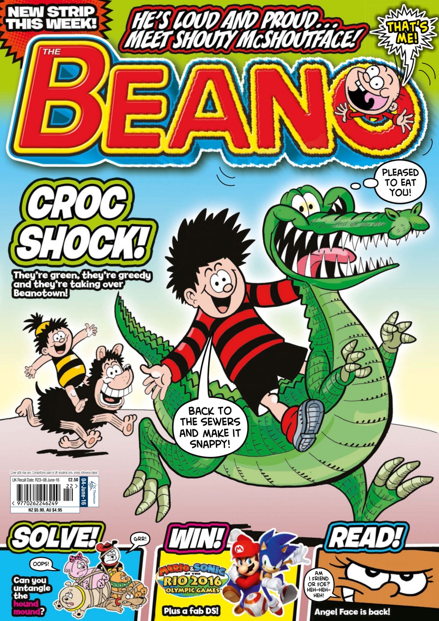 Beano Preview Pages