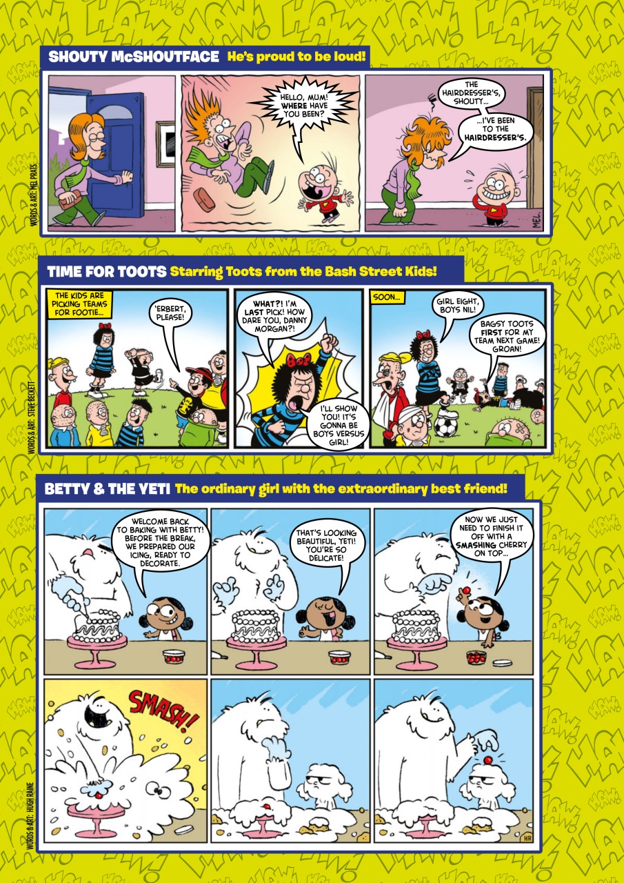Beano Preview Pages