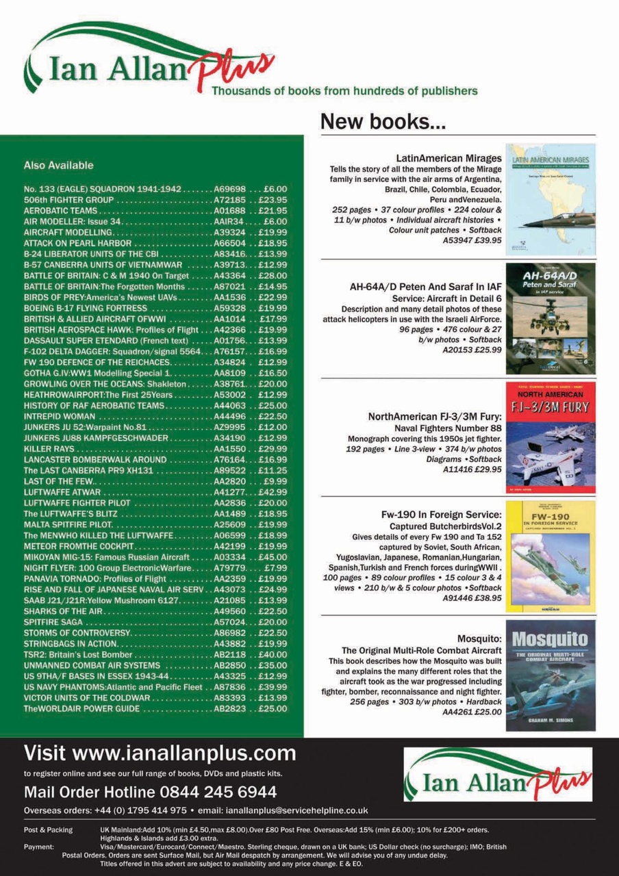 Combat Aircraft Journal Preview Pages