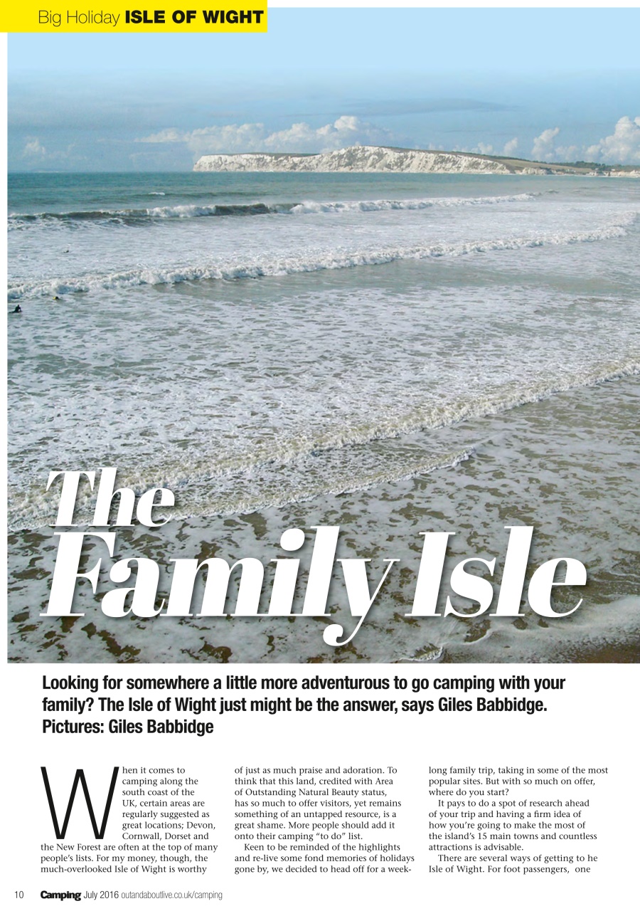 Camping Preview Pages