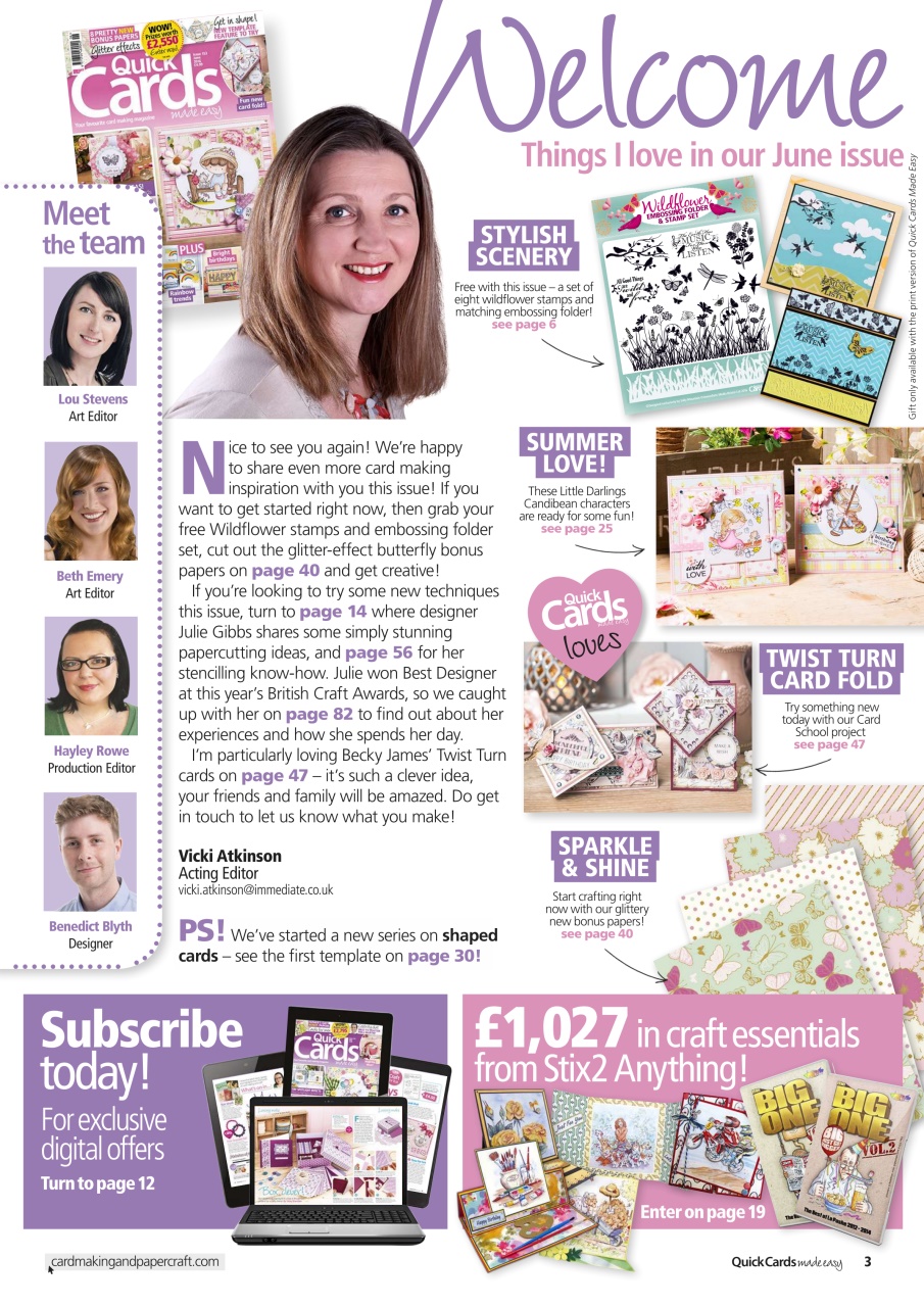 Quick Cards Made Easy Preview Pages