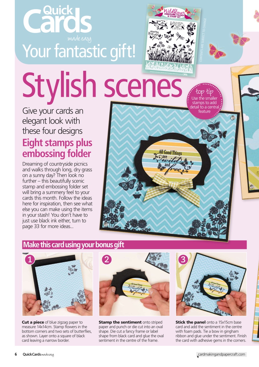 Quick Cards Made Easy Preview Pages