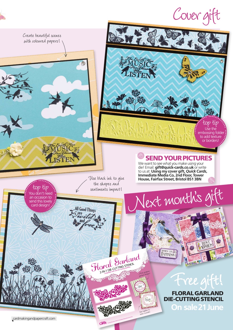 Quick Cards Made Easy Preview Pages