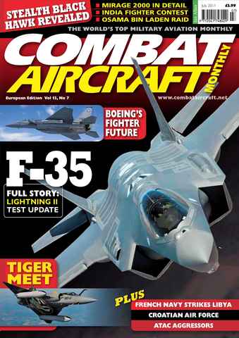 Combat Aircraft Journal issue European Edition - Vol 12 No 7