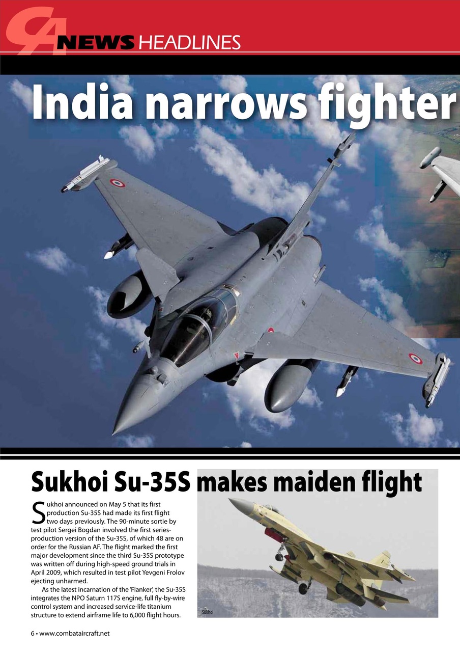 Combat Aircraft Journal Preview Pages