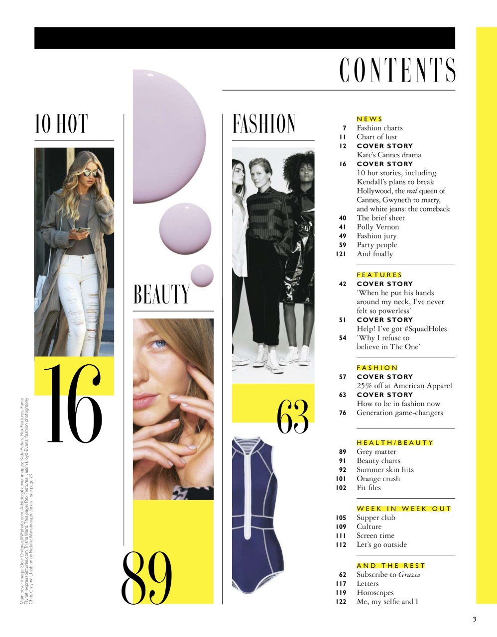 Grazia Preview Pages