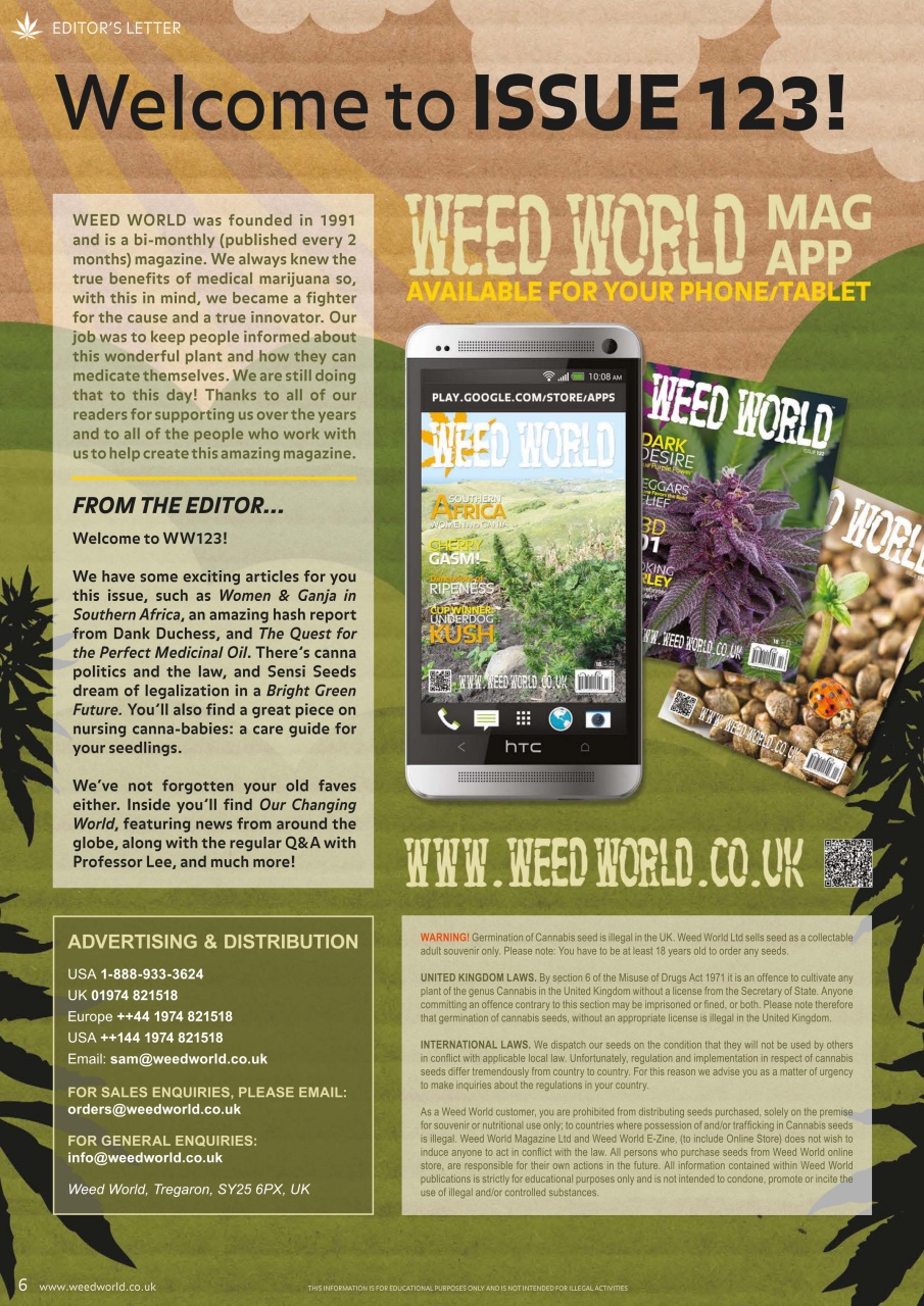 Weed World Preview Pages